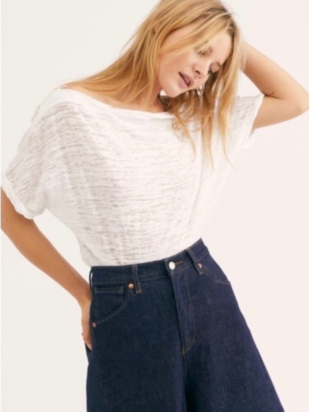 Free People We The Free Astrid Tee M